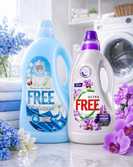 Liquid Detergent with Orchid Scent for Colored Clothes 2 Pieces