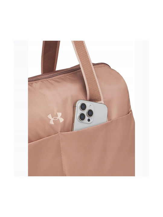 Under Armour Duffle Дамска Чанта За Рамо За Спортна Зала Бежова