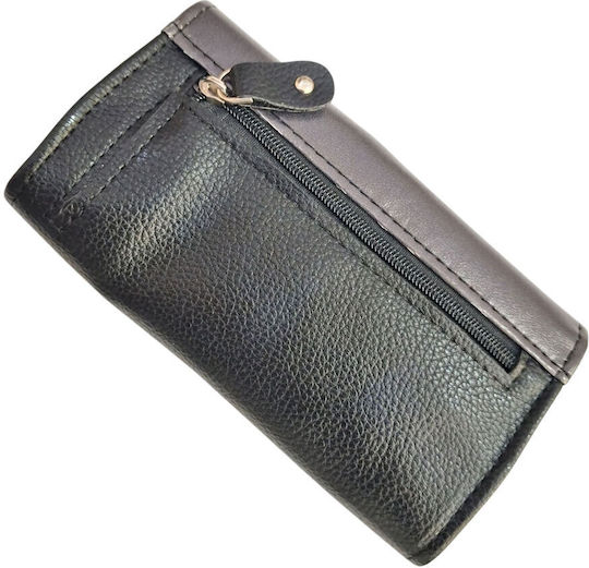 Kalliopi Silver Tabaktasche Künstliches Leder Design Joker Cards 14x8cm