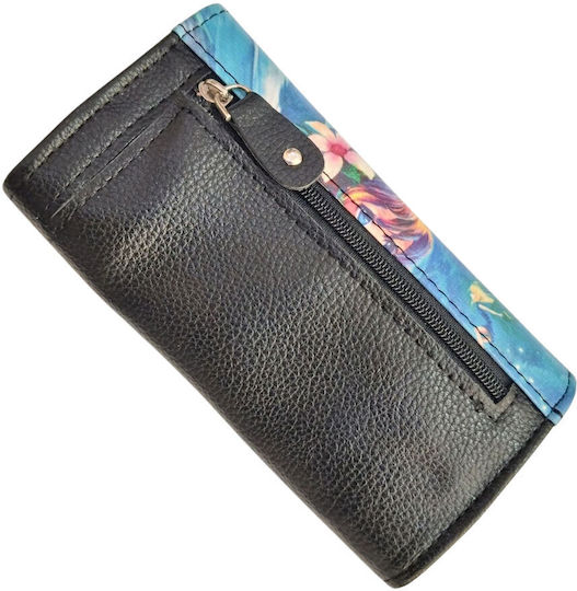 Kalliopi Silver Tabaktasche Künstliches Leder Anime Fee 14x8cm