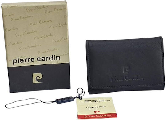 Pierre Cardin Pungă pentru tutun din piele naturală neagră 09413-000