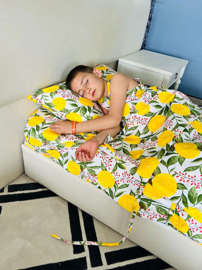 Комплект Детска Завивка Памучна Lemons 90x200см