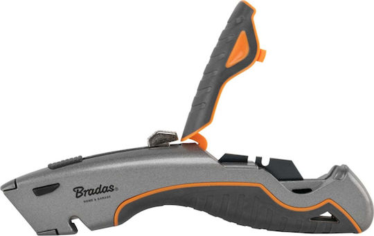 Bradas Πτυσσόμενο Μαχαίρι Diy-kn190204/b Τραπεζοειδή Λεπίδα
