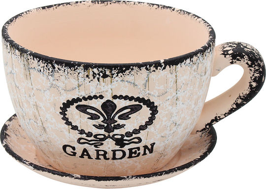 Keskor Ceramic Multicolour Plant Pot 24x20x13cm