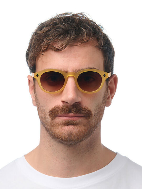 Okkia Yellow Sunglasses With Frame Okkia Yellow Sunglasses With Frame