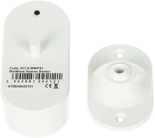Atlo Kabelloser ZigBee Bewegungssensor Mikrowellen 90° Erkennungswinkel 6m