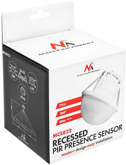 Maclean Energy Wired Infrared Motion Sensor