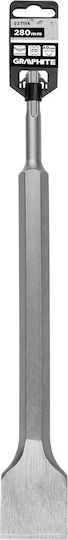 Graphite Chisel Bit with SDS Plus Socket 280x40mm