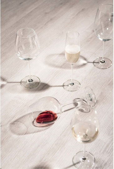 Lumarko Set Of White Wine Crystal Glasses White 613ml 4 Pieces