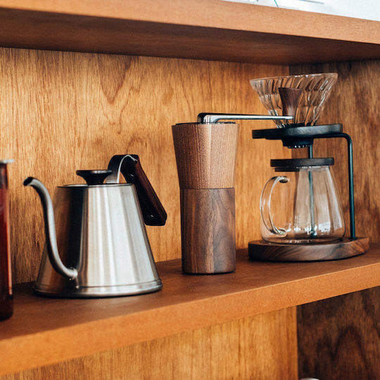 Hario Drip Kettle Walnut Βραστήρας 600ml