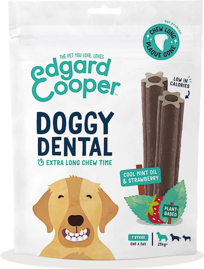 Doggy Dental Mentă & Căpșuni 7 Stickuri Mici