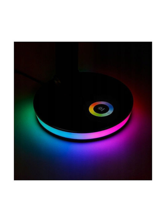Platinet LED Bürobeleuchtung in Schwarz Farbe