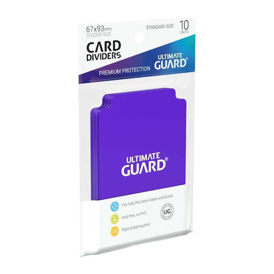 Ultimate Guard Kartentrenner Standard Größe 10Stück Lila