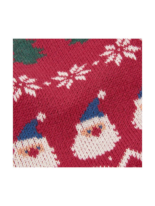 Boboli Strickpullover Christmas Pullover Pet 964076-3763 Rote Unisex