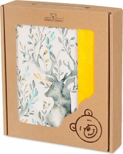Multitex Nursery Swaddling Velvet Multicolour Blanket 75x100cm