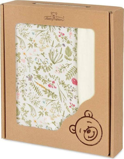 Multitex Nursery Swaddling Velvet Multicolour Blanket 75x100cm