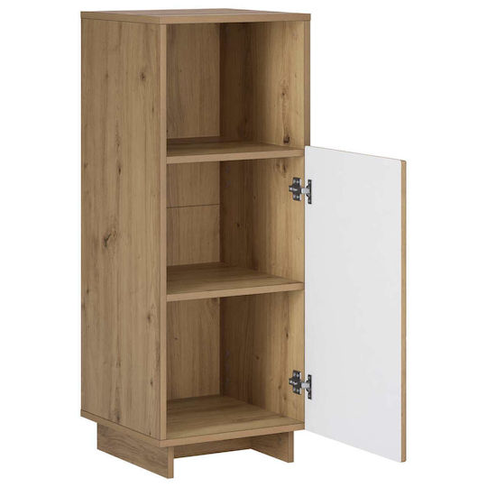 vidaXL Ντουλάπι Ντουλάπι Μπάνιου 36.5x38x95cm Δρυς