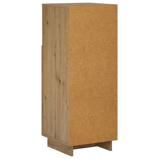 vidaXL Ντουλάπι Ντουλάπι Μπάνιου 36.5x38x95cm Δρυς