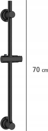 Wenko Telescopic Shower Rod No Drilling Installation 70 cm Wenko Telescopic Shower Rod No Drilling Installation 70 cm