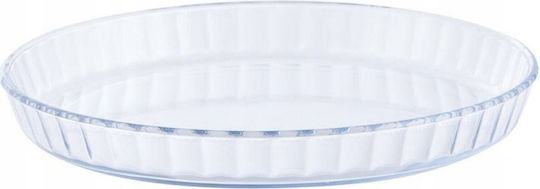 Kadax Ovale Glasniederländische Ofen mit Glasdeckel 27x27cm 2,3l