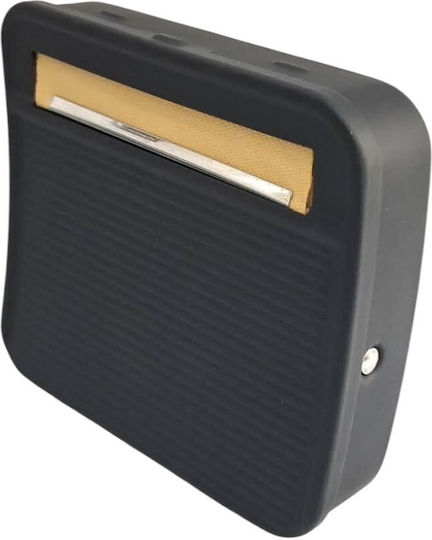 Tabakiera Zigarettenstopfmaschine Metallisch Schwarz Farbe 8,5×9,5cm 47302-210