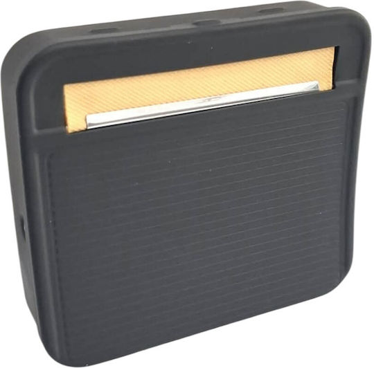Tabakiera Zigarettenstopfmaschine Metallisch Schwarz Farbe 8,5×9,5cm 47302-210