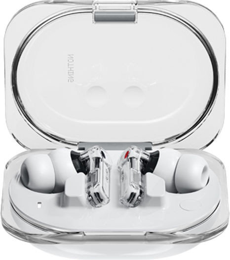 Nothing Ear (3a) In-ear Bluetooth Handsfree Căști cu Rezistență la Transpirație și Husă de Încărcare Albe
