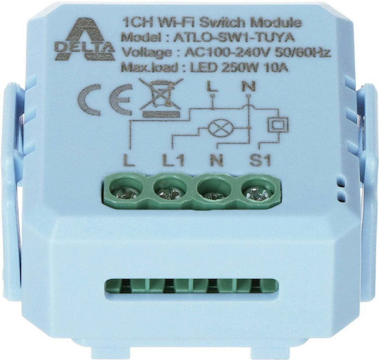 Genway Intelligenter LED-Steuerung Atlo-sw1-tuya Wi-Fi Tuya Smart