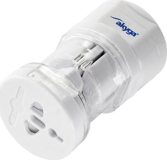 Akyga Steckdosenadapter von Großbritannien nach Großbritannien