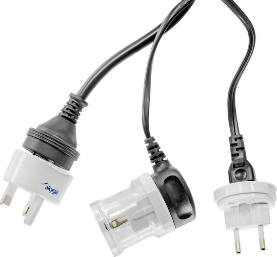 Akyga Steckdosenadapter von Großbritannien nach Großbritannien