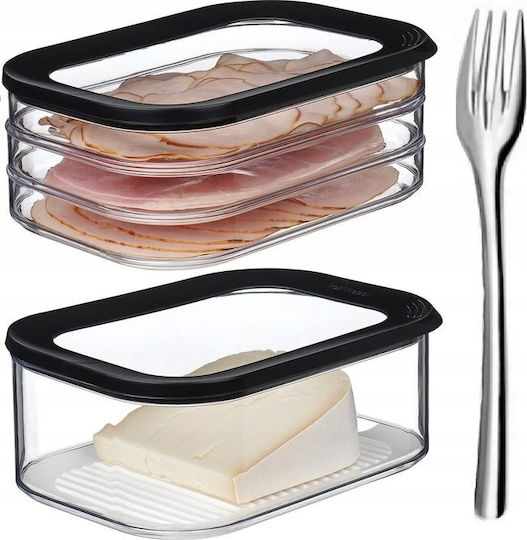 Mepal Lunch Box Plastic Black 550ml