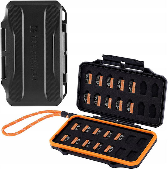 K&F Concept 29 Slots for SD / microSD / CFexpress / XQD