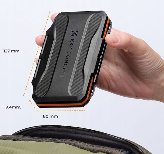 K&F Concept 29 Slots for SD / microSD / CFexpress / XQD