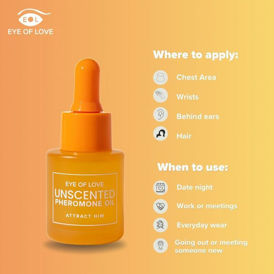 Eye of love Parfüm Öl mit Pheromonen für Frauen 20ml