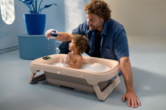 Maxi-Cosi Folding Baby Bath with Thermometer Blue