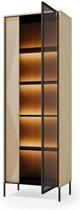 Elinolo 107 Μαύρο 67x40x197cm