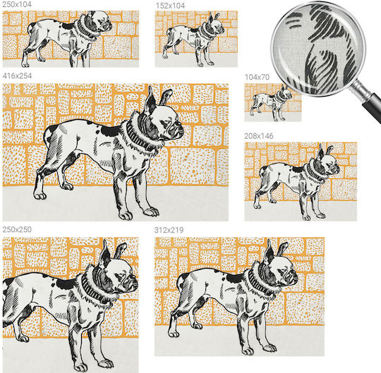 Self-Adhesive Wall Wallpaper 416x254cm