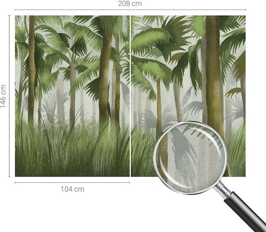 Selbstklebende Tapete Wand 208x146cm