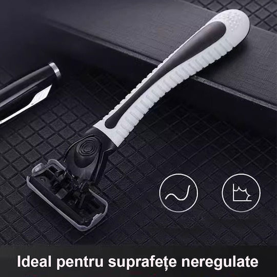 Aparat de ras pentru corp pentru piele sensibilă 2 bucăți