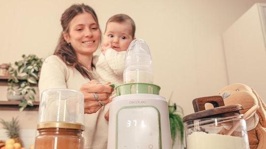 Cecotec Nana Babycare Digital Babyflaschenwärmer mit Sterilisatorfunktion