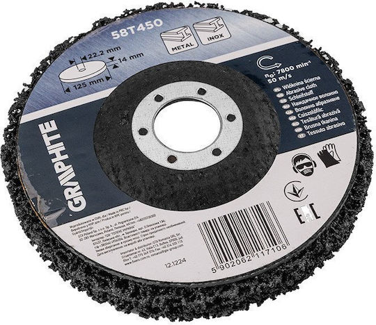 Graphite Schleifscheibe Metall 125mm