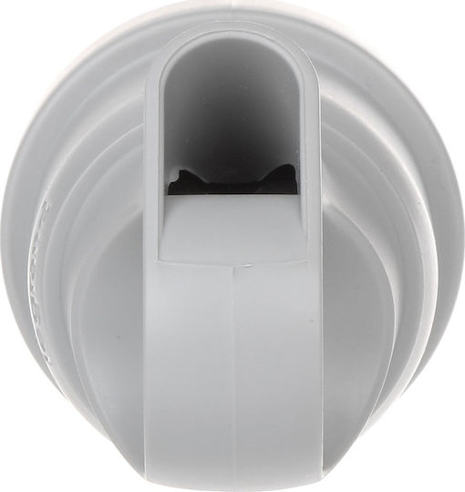 Legrand Waterproof Schuko Plug Corner with Ring White