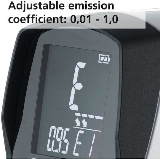 Laserliner Laserliner Infrarot- und Laserthermometer Plus Höchstmaß Thermometer für Überkopf-Temperaturen bis 365°C