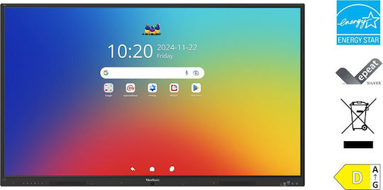 Viewsonic Διαδραστικός Πίνακας Αφής 86" Android
