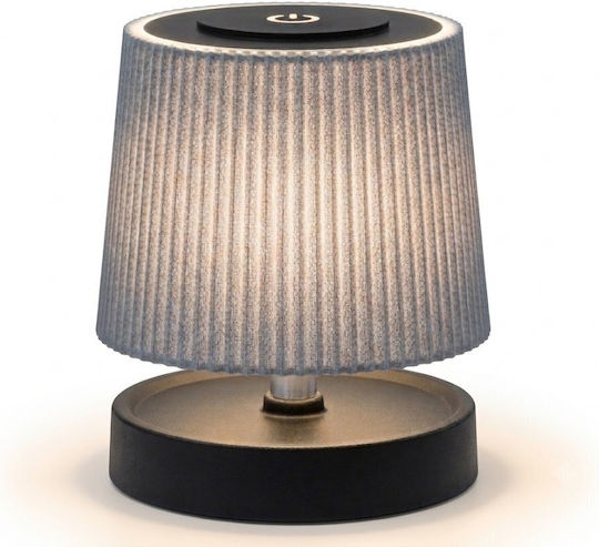 Platinet Table Lamp LED with Black Shade and Base