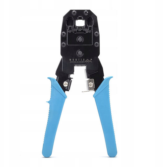 Montis Клещи за кабелни накрайници за мрежа RJ12, RJ11, RJ45 (Дължина 50mm)
