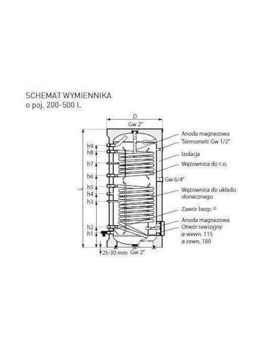 Galmet Post 60cm Galmet Post 60cm