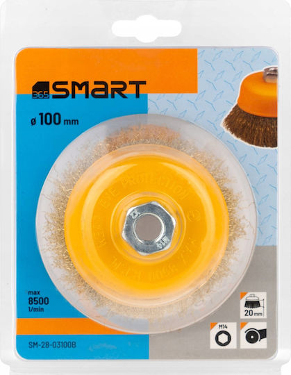 Smart Smart Bohrdrahtbürste Für Eckiges Rad 100mm
