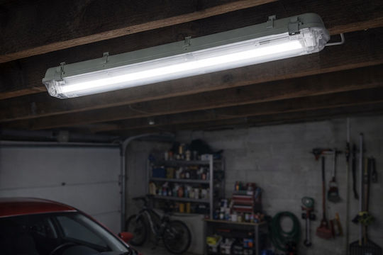 Loyal Lighting Outdoor Lighting Batten with Built-in LED 18W 126cm