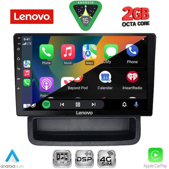Lenovo Автомобилна Аудио Система За Opel Vivaro Renault Trafic Nissan Primastar 2004-2015 (Bluetooth/USB/WiFi/GPS/Apple CarPlay/Android Auto) С Touch Screen 10"
